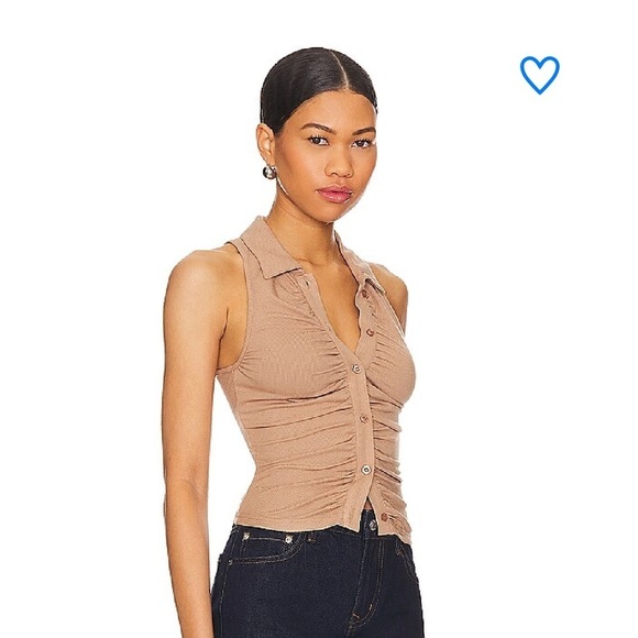 Superdown from REVOLVE Rina Ruched Top - Picture 3 of 6